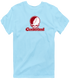 Cumberland Stealie Premium Unisex T-Shirt — Design: Cumberland University — Light Blue