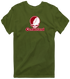 Cumberland Stealie Premium Unisex T-Shirt — Design: Cumberland University — Military Green