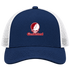 Cumberland Stealie Premium Unisex Trucker Cap — Design: Cumberland University — Navy/White