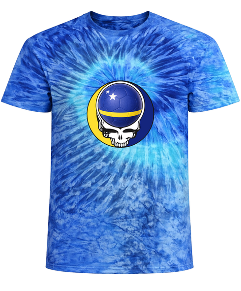 Curacao FIFA World Cup Stealie Tie-Dye T-Shirt