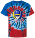 Curacao FIFA World Cup Stealie Tie-Dye T-Shirt