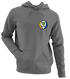 Trinity Hockey - Premium Grateful Dead Left Chest Hoodie - Charcoal