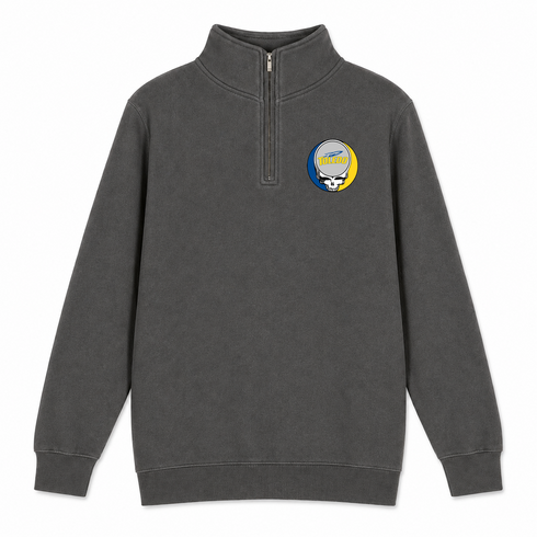 University of Toledo - Premium Grateful Dead Quarter-Zip Pullover - Charcoal - 5