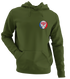 SMU - Premium Grateful Dead Left Chest Hoodie - Military Green - 7