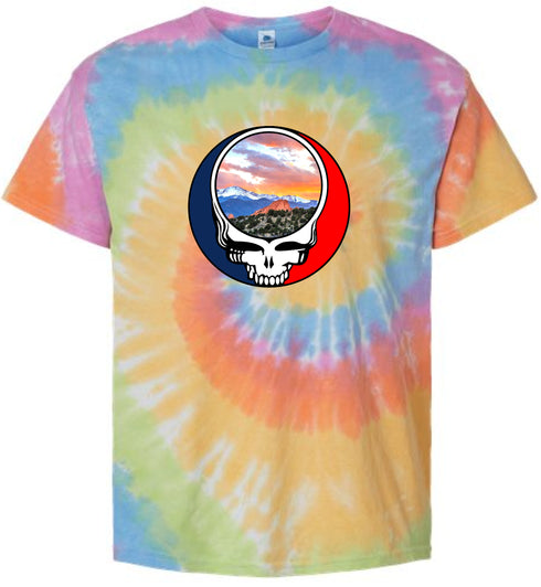 1596 - Custom Stealie Tie-Dye