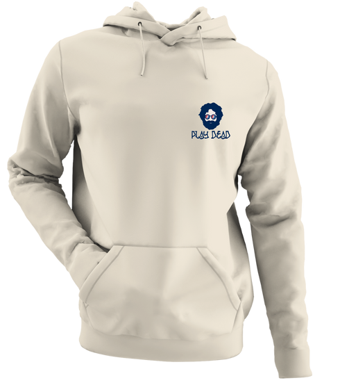 Play Dead - Life is dead.® - Premium Grateful Dead Left Chest Hoodie - Sand - 3