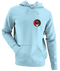 Clark - Premium Grateful Dead Left Chest Hoodie - Light Blue