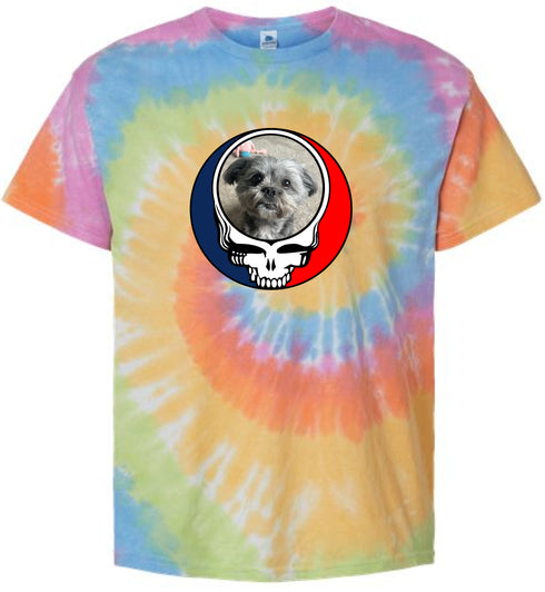 1539 - Custom Stealie Tie-Dye