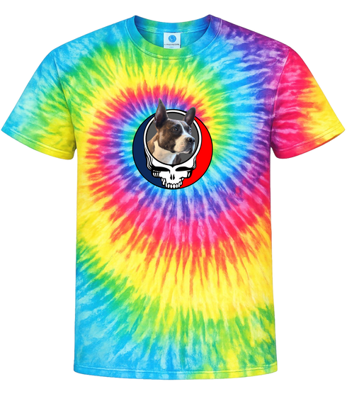 1450 - Custom Stealie Tie-Dye