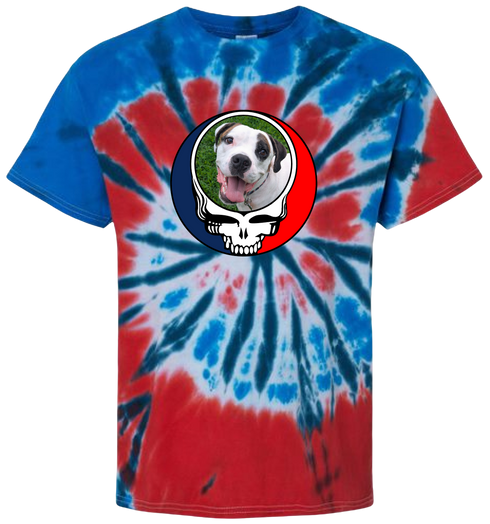 1456 - Custom Stealie Tie-Dye