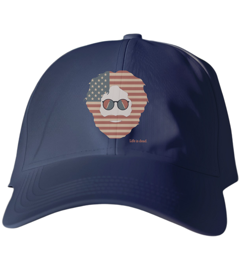 Stars & Stripes Jerry Life is dead. Dad Hat