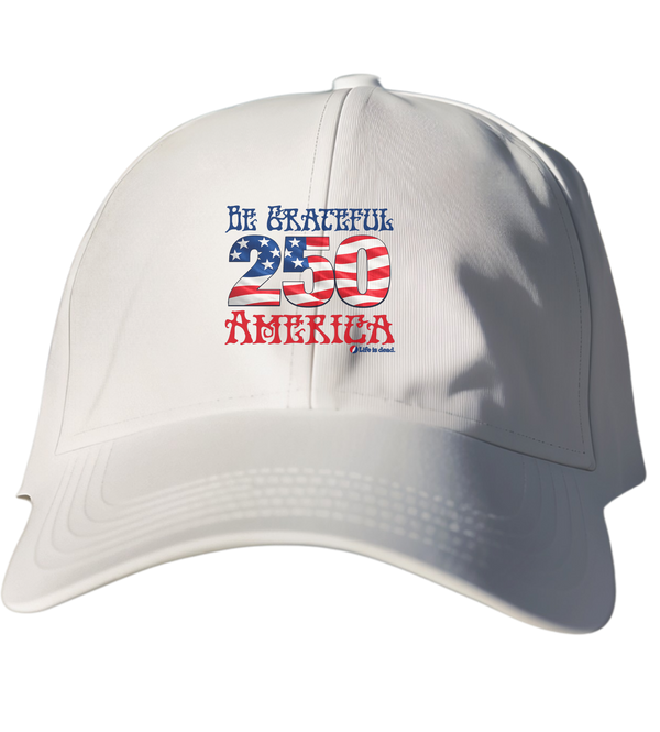 Be Grateful America Stealie Dad Hat