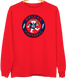 Dallas Football Dancing Bear Premium Crewneck — Dallas Cowboys — Red