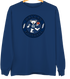 Dallas Football Dancing Bear Premium Crewneck — Dallas Cowboys — Navy