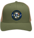 Dallas Football Dancing Bear Premium Trucker Cap — Dallas Cowboys — Moss/Khaki