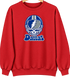 Dallas Helmet Stealie Premium Unisex Crewneck — Dallas Cowboys — Red