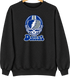 Dallas Helmet Stealie Premium Unisex Crewneck — Dallas Cowboys — Black