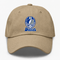 Dallas Helmet Stealie Premium Unisex Dad Hat — Dallas Cowboys — Khaki