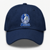 Dallas Helmet Stealie Premium Unisex Dad Hat — Dallas Cowboys — Navy
