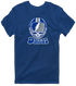 Dallas Helmet Stealie Premium Unisex T-Shirt — Dallas Cowboys — Navy