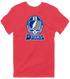 Dallas Helmet Stealie Premium Unisex T-Shirt — Dallas Cowboys — Heather Red