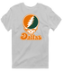 Dallas Stealie Premium Unisex T-Shirt — Design: Texas at Dallas The University of — Sport Grey
