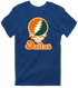 Dallas Stealie Premium Unisex T-Shirt — Design: Texas at Dallas The University of — Navy