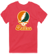 Dallas Stealie Premium Unisex T-Shirt — Design: Texas at Dallas The University of — Heather Red