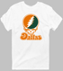 Dallas Stealie Premium Unisex T-Shirt — Design: Texas at Dallas The University of — White