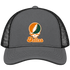 Dallas Stealie Premium Unisex Trucker Cap — Design: Texas at Dallas The University of — Charcoal/Black