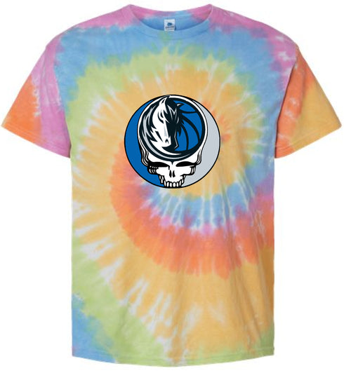 Dallas Mavericks Stealie Tie-Dye T-Shirt