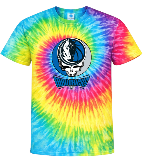 Dallas Mavericks Stealie Tie-Dye T-Shirt