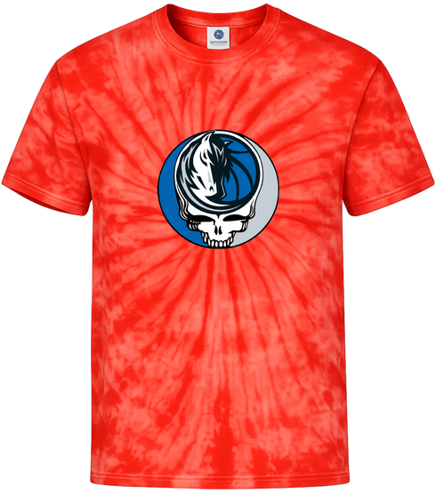 Dallas Mavericks Stealie Tie-Dye T-Shirt