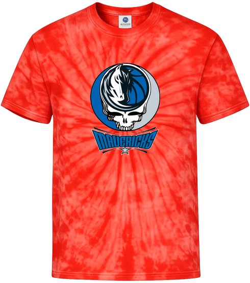 Dallas Mavericks Stealie Tie-Dye T-Shirt