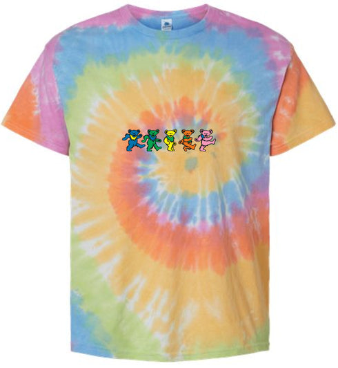 Dancing Bears Stealie Tie-Dye T-Shirt