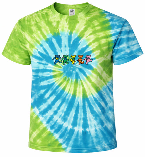 Dancing Bears Stealie Tie-Dye T-Shirt