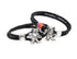 Grateful Dead - Dancing Bear Sterling Silver Leather Bracelet - StealieShop
