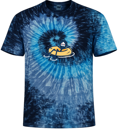 Jerry's Floatin' Life is dead. Tie-Dye T-Shirt