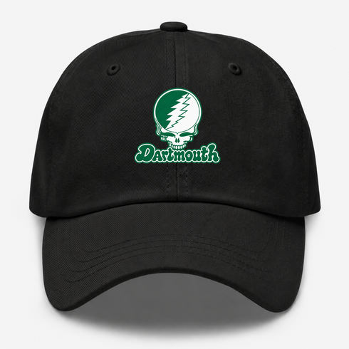 Dartmouth Stealie Premium Unisex Dad Hat — Design: Dartmouth College — Black