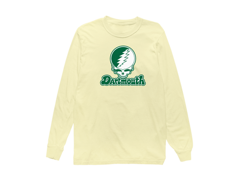 Dartmouth Stealie Premium Unisex Long-Sleeve — Design: Dartmouth College — Butter