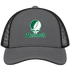 Dartmouth Stealie Premium Unisex Trucker Cap — Design: Dartmouth College — Charcoal/Black