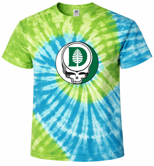 Dartmouth Tree Stealie Tie-Dye T-Shirt