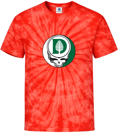 Dartmouth Tree Stealie Tie-Dye T-Shirt
