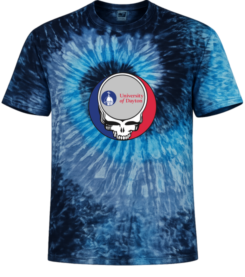 University of Dayton Stealie Tie-Dye T-Shirt