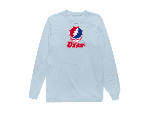 Dayton Stealie Premium Unisex Long-Sleeve — Design: Dayton University of — Chambray
