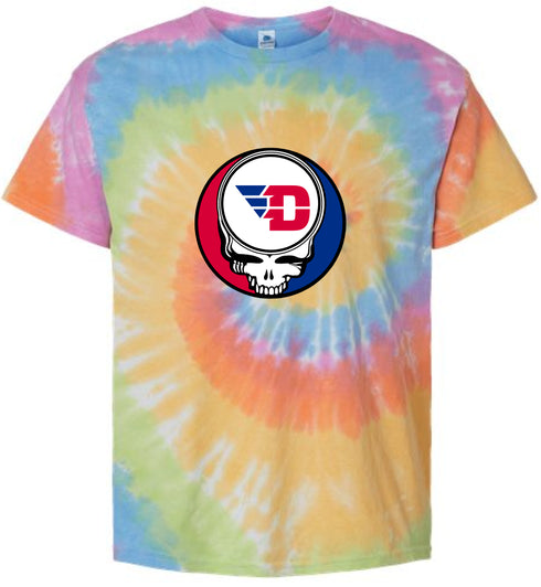 University of Dayton Stealie Tie-Dye T-Shirt