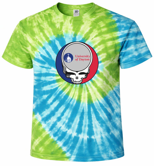 University of Dayton Stealie Tie-Dye T-Shirt