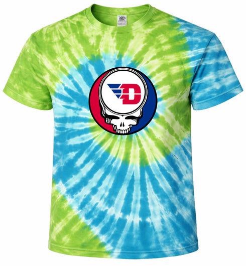 University of Dayton Stealie Tie-Dye T-Shirt