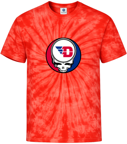 University of Dayton Stealie Tie-Dye T-Shirt
