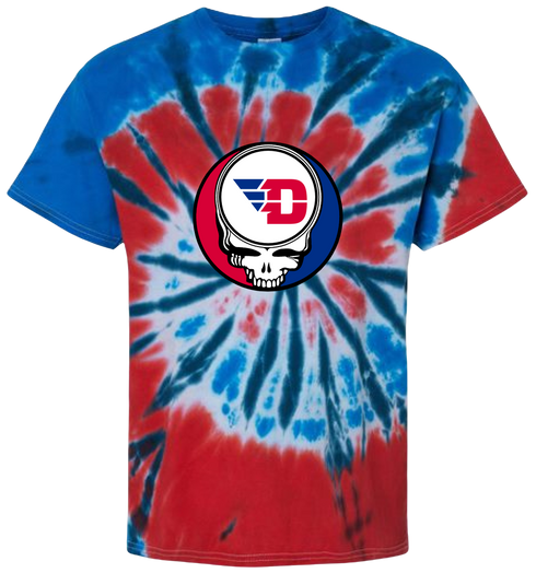 University of Dayton Stealie Tie-Dye T-Shirt